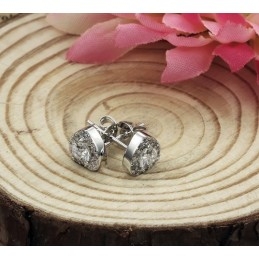 Para Desfrutar De Alta Reputação Em Casa E No Exterior, Brincos Femininos De Titânio Com Revestimento De  E Diamante