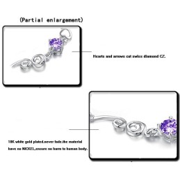 Pulseira Feminina De Titânio Com Banho De Platina E Strass Com Qualidade E Quantidade Garantidas