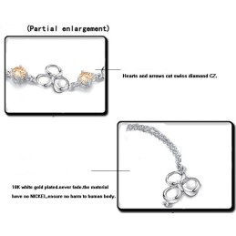 Pulseira Feminina De Titânio Com Revestimento De Platina E À Prova De Desbotamento, Grande Variedade