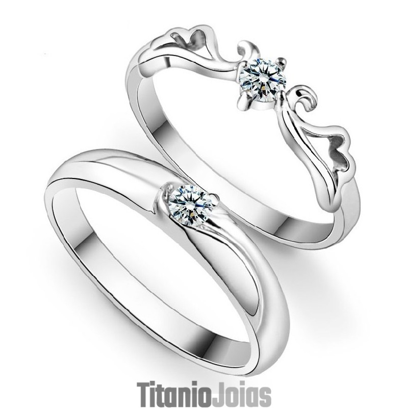 Anel De Titânio Com Revestimento De Platina E Qualidade Garantida Para Amantes
