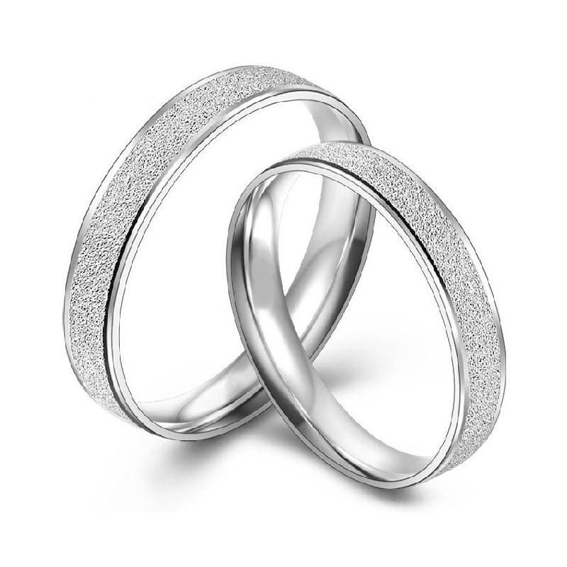Anel De Titânio Com Revestimento De Platina E Fio De Pérola Fácil De Usar Para Amantes Anel De Titânio Com Revestimento De Platina E Fio De Pérola Fácil De Usar Para Amantes