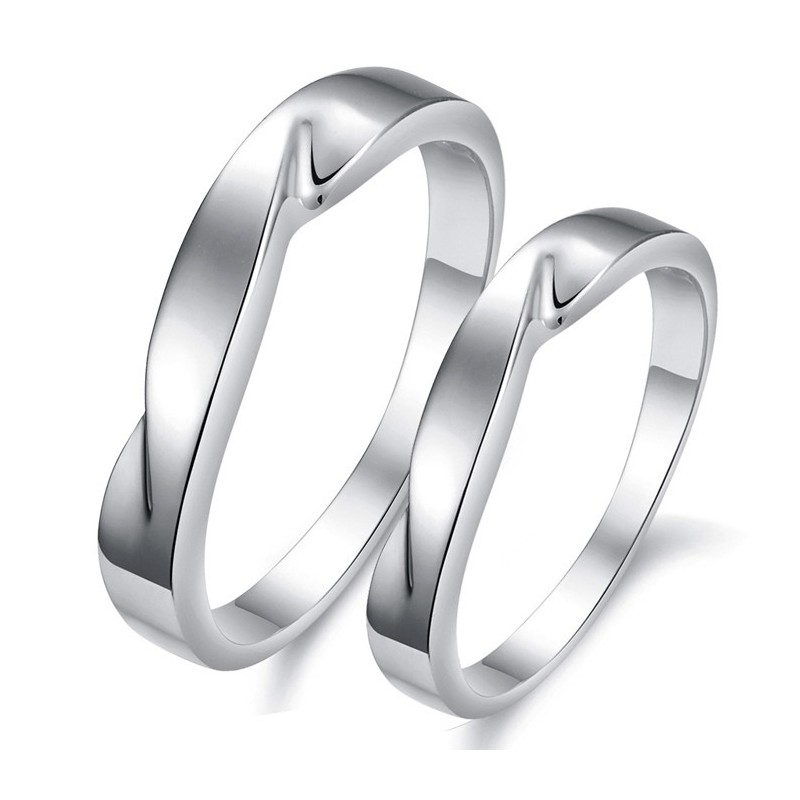 Anel De Titânio Com Revestimento De Platina Conciso E Qualidade E Quantidade Garantidas Para Amantes Anel De Titânio Com Revestimento De Platina Conciso E Qualidade E Quantidade Garantidas Para Amantes