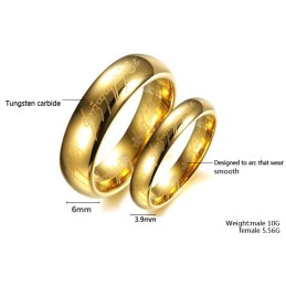 Anel De Cerâmica De Tungstênio Com Grande Variedade Para Amantes