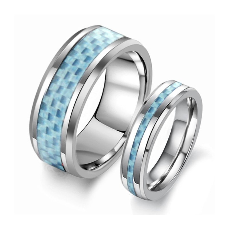 Anel De Cerâmica De Tungstênio Completo Com Especificações Para Amantes Anel De Cerâmica De Tungstênio Completo Com Especificações Para Amantes