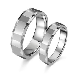 Anel De Cerâmica De Tungstênio De Alta Qualidade Para Amantes