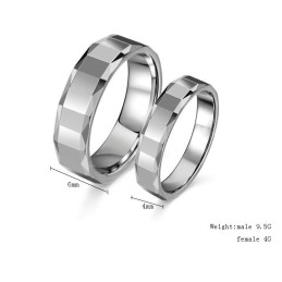 Anel De Cerâmica De Tungstênio De Alta Qualidade Para Amantes