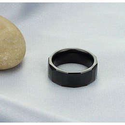 Anel De Cerâmica De Tungstênio Preto Com Ampla Variedade