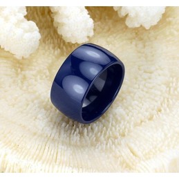Anel De Cerâmica De Tungstênio Azul De Alta Qualidade