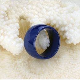 Anel De Cerâmica De Tungstênio Azul De Alta Qualidade