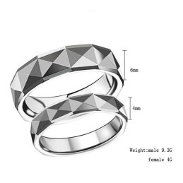 Anel De Cerâmica De Tungstênio Com Desempenho Confiável Para Amantes
