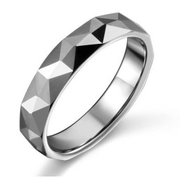 Anel De Cerâmica De Tungstênio Com Qualidade E Quantidade Garantidas Para Amantes