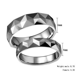 Anel De Cerâmica De Tungstênio Com Qualidade E Quantidade Garantidas Para Amantes