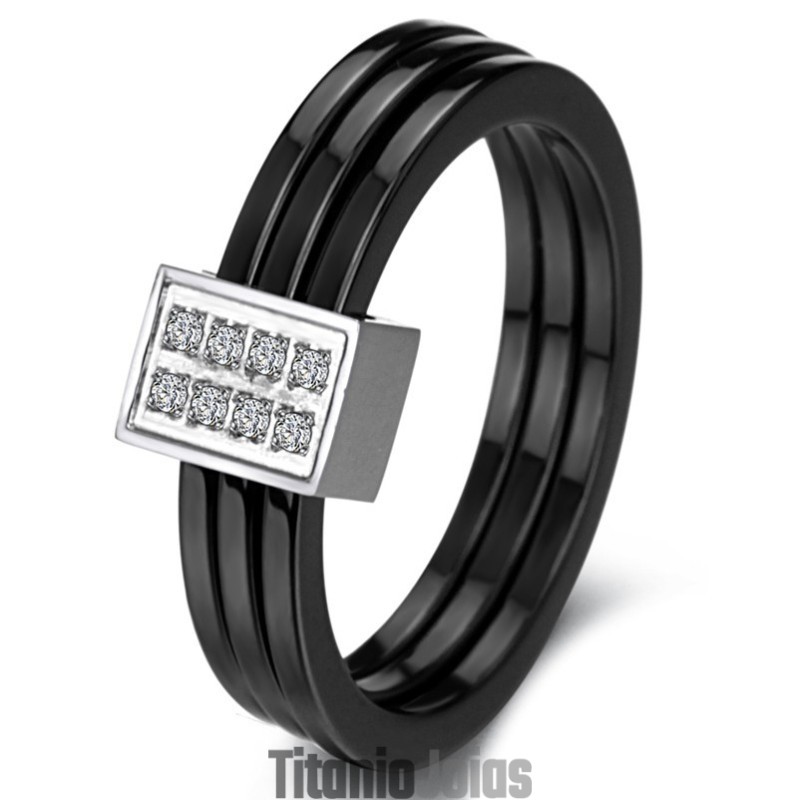 Anel De Cerâmica De Tungstênio Tricíclico Fácil De Usar