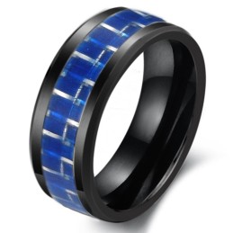 Para Ter Uma Longa História, Anel De Cerâmica De Tungstênio E Fibra De Carbono