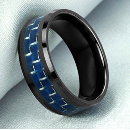 Para Ter Uma Longa História, Anel De Cerâmica De Tungstênio E Fibra De Carbono