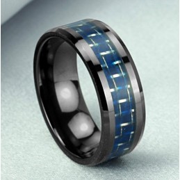 Para Ter Uma Longa História, Anel De Cerâmica De Tungstênio E Fibra De Carbono