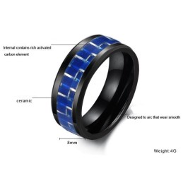 Para Ter Uma Longa História, Anel De Cerâmica De Tungstênio E Fibra De Carbono
