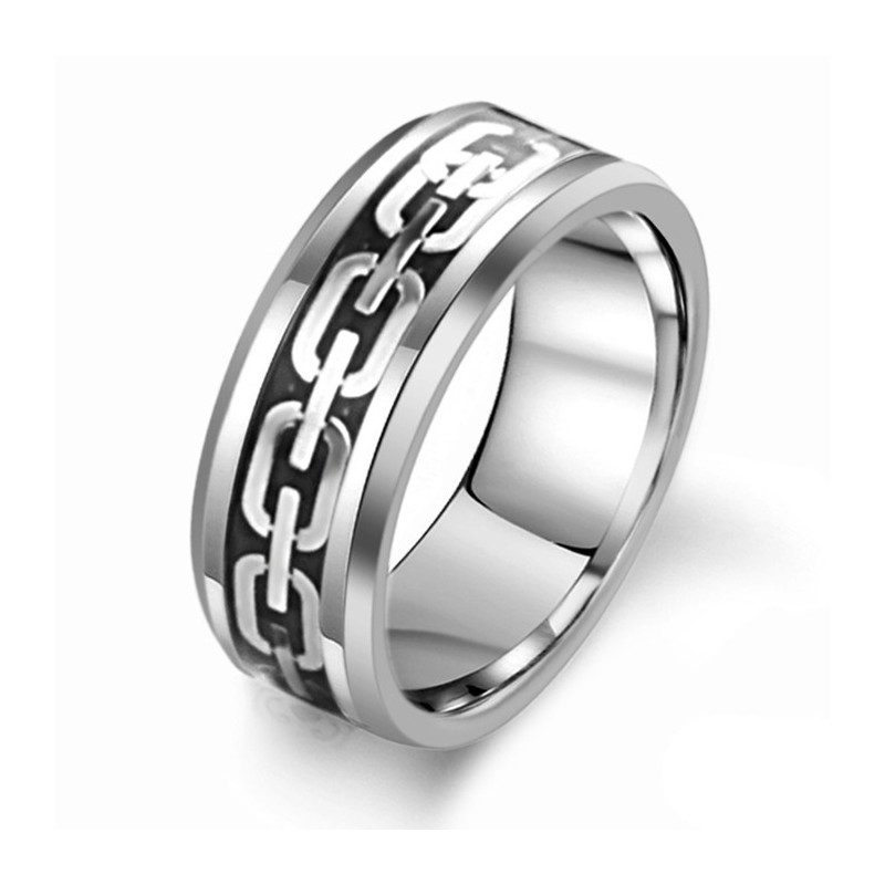 Anel Masculino De Cerâmica De Tungstênio Com Ampla Variedade Anel Masculino De Cerâmica De Tungstênio Com Ampla Variedade