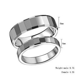 Anel De Cerâmica De Tungstênio De Renome Mundial Para Amantes
