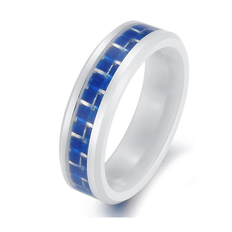 Anel De Cerâmica De Tungstênio Azul Para Ter Uma Longa História Anel De Cerâmica De Tungstênio Azul Para Ter Uma Longa História