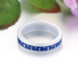Anel De Cerâmica De Tungstênio Azul Para Ter Uma Longa História