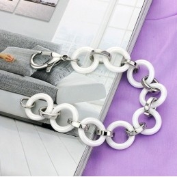 Pulseira De Cerâmica De Tungstênio Rainha Da Qualidade