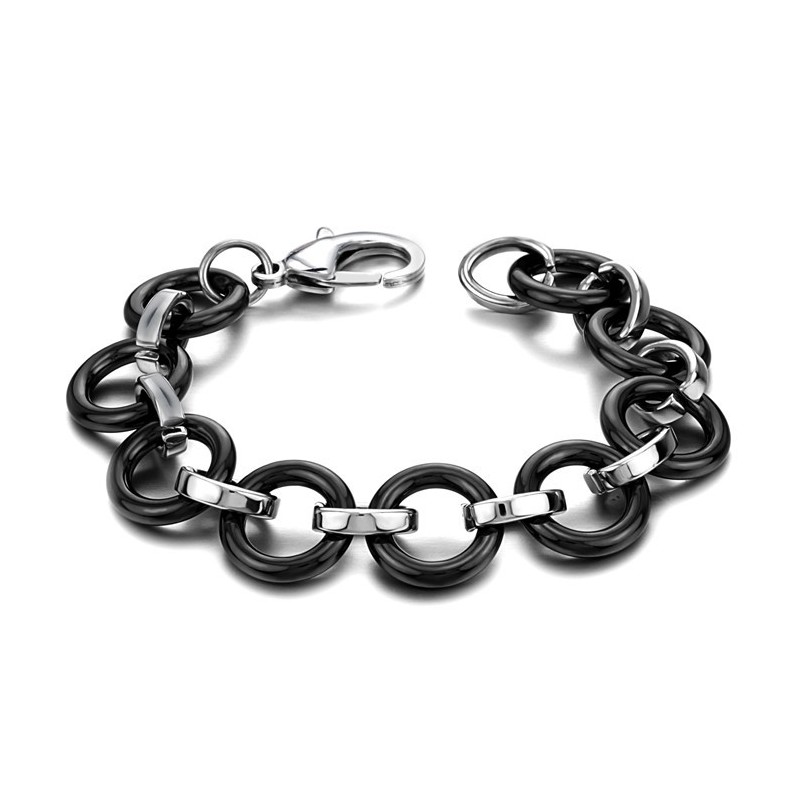Pulseira De Cerâmica De Tungstênio Preta De Qualidade Superior Pulseira De Cerâmica De Tungstênio Preta De Qualidade Superior