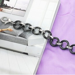 Pulseira De Cerâmica De Tungstênio Preta De Qualidade Superior