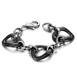 Pulseira De Cerâmica De Tungstênio Preta Com Qualidade E Quantidade Garantidas