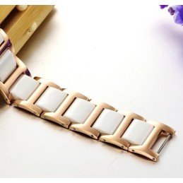 Pulseira De Cerâmica De Tungstênio Masculina Durável Em Uso