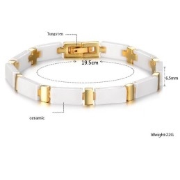 Pulseira Feminina De Cerâmica De Tungstênio Com Qualidade E Quantidade Garantidas
