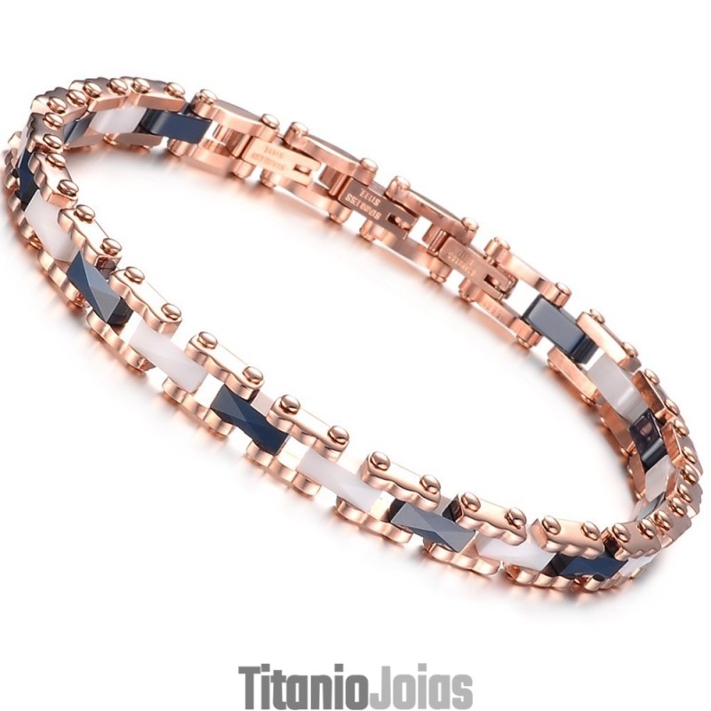 Pulseira Feminina De Cerâmica De Tungstênio Com Grande Variedade Pulseira Feminina De Cerâmica De Tungstênio Com Grande Variedade