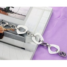 Pulseira De Cerâmica De Tungstênio Branco De Reputação Confiável