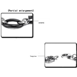 Pulseira Feminina Ellipse De Cerâmica De Tungstênio Com Grande Variedade