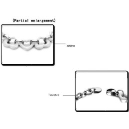 Pulseira De Cerâmica De Tungstênio Com Qualidade E Quantidade Garantidas