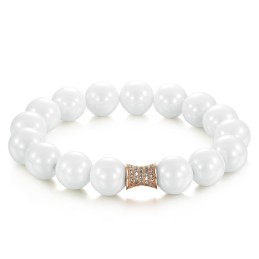 Pulseira De Cerâmica De Tungstênio Branco Com Qualidade E Quantidade Garantidas