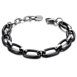 Pulseira De Cerâmica De Tungstênio Preta De Qualidade Estável