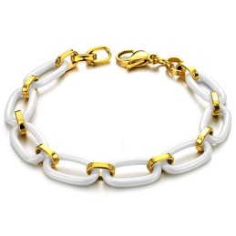 Pulseira De Cerâmica De Tungstênio Feminina De Qualidade Estável