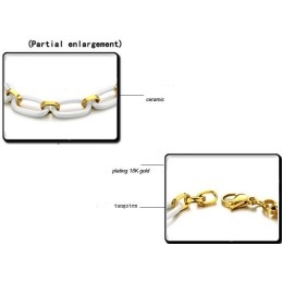 Pulseira De Cerâmica De Tungstênio Feminina De Qualidade Estável