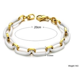 Pulseira De Cerâmica De Tungstênio Feminina De Qualidade Estável