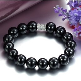 Pulseira De Cerâmica De Tungstênio Preto De Renome Mundial