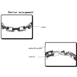 Pulseira De Cerâmica De Tungstênio Feminina De Qualidade Superior