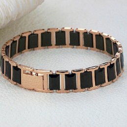 Pulseira De Cerâmica De Tungstênio Preta De Reputação Confiável