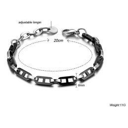 Pulseira Feminina De Cerâmica De Tungstênio Preta De Excelente Qualidade