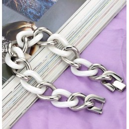 Pulseira De Cerâmica De Tungstênio Branco Com Qualidade E Quantidade Garantidas