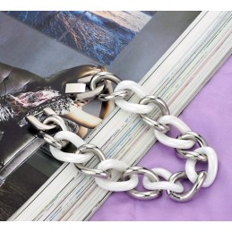 Pulseira De Cerâmica De Tungstênio Branco Com Qualidade E Quantidade Garantidas