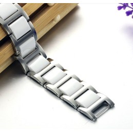 Pulseira Masculina De Cerâmica De Tungstênio Rainha Da Qualidade