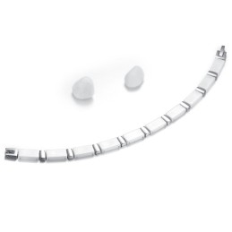 Pulseira De Cerâmica De Tungstênio Branco Com Qualidade E Quantidade Garantidas