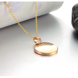 Colar De Cerâmica De Tungstênio Feminino De Qualidade Superior