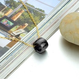 Colar De Cerâmica De Tungstênio Preto Feminino Para Desfrutar De Alta Reputação Em Casa E No Exterior